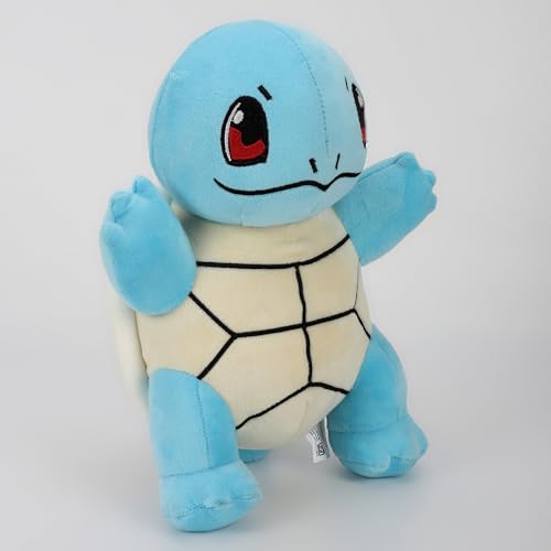Image of Mirada Pokemon Squirtle Soft Plush Toy - 23cm | Official Licensed Blue Stuffed Animal Doll for Kids, Boys & Girls | Super Soft & Comfortable Cuddly Character | Ideal Gift for Birthday & Festivals