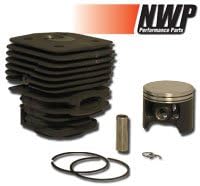 NWP Big Bore Piston & Cylinder Assembly (58mm) for Husqvarna 395 Chainsaws
