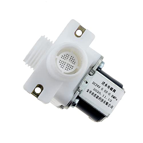 Électrovanne plastique G1/2 AC 220V à angle droit 90° pour circuit d'eau - 4