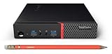 2017 Lenovo ThinkCentre M700 Flagship High Performance Tiny Desktop | Intel i5-6400T Quad Core | 4GB RAM | 128GB SSD | Windows 10 | 3 Year Lenovo Warranty | USB Mouse & Keyboard (Black)