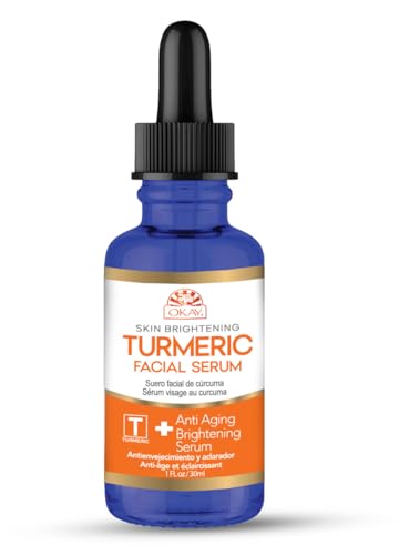 Okay Pure Naturals Turmeric Skin Brightening Facial Serum 1 oz