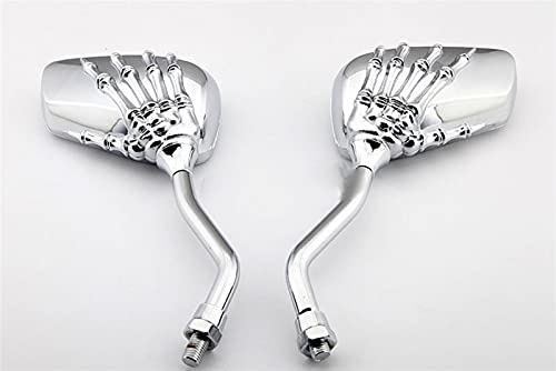 Espejos retrovisores cromo premium para Suzuki Boulevard M90 Cromo 3