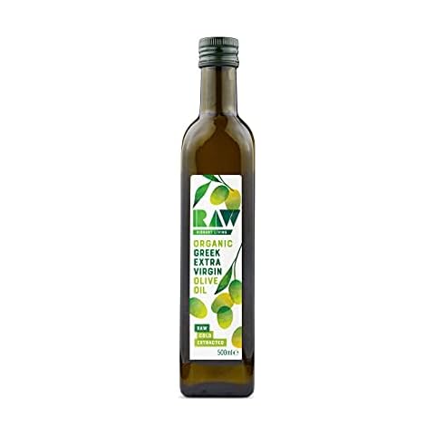 Raw Vibrant Living Greek Extra Virgin Olive Oil 500ml(1 Unit) Cover