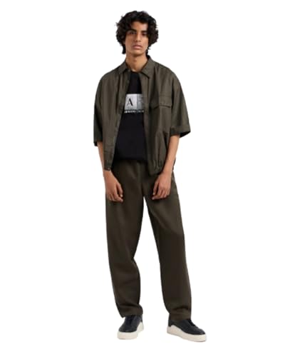 Armani Exchange Men's Linen Suit Pant