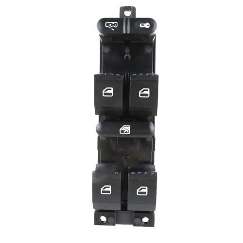 Interrupteur de fenêtre robuste avec boutons ergonomiques pour Audi A3 S3 1J4959857D