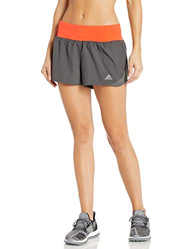 adidas Run It Short, Grey/Hi-Res Coral, Medium