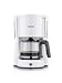Produktbild SEVERIN Kaffeemaschine "Type" mit Glaskanne, aromatischer, schneller und leise gebrühter Kaffee mit dem Kaffeebereiter für bis zu 10 Tassen, Filterkaffeemaschine, weiß, KA 4816
