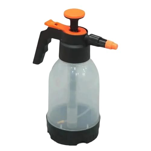 Generico Botellas de spray para detallar el coche, limpiador portátil, botella de spray a presión manual para coche de 1,2 l – Para interiores y exteriores, jardín, patio, césped, balcón, plantas y