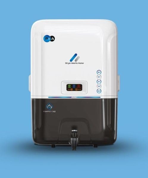 P/A Fighter 3.0 RO Water Purifier, Ro Uv Uf Tds Alkaline With Display Indicators Fully Automatic, ABS Material, 10L Capacity, 7-Stage Filtration, Freestanding Wall Mounted Easy Maintenance-picture-43