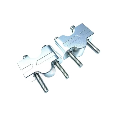 Adaptateur de clip guidon moto hauteur 20mm anti fatigue bras