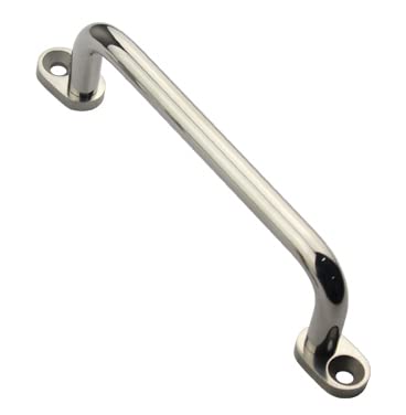 DAWONFA 1 Pack Cabinet Pulls Stainless Steel Drawer Handle Adjustable Fixed Handle with Bright Polishing,4'' Hole Center