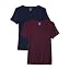Burgundy/Navy