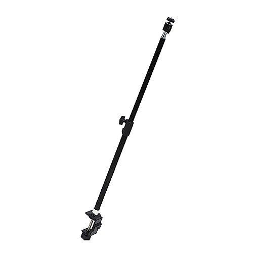 Image of ciciglow Desktop Light Stand, 62-94cm Adjustable Desk Mount Stand with 1 /4inch Ball Head Tabletop C Clamp for Live Streaming Photo Video Selfie
