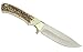 PUMA SGB Teton POM Commando Stag Hunting Knife with Leather Sheath