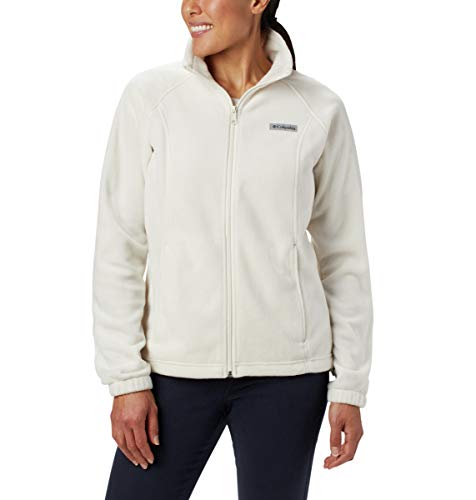 Columbia womens Benton Springs Fleece Jacket, Chalk, Large US