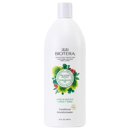 Biotera Long & Healthy Strengthening Conditioner | Long or Growing Hair | Microbiome Friendly | Vegan & Animal Test Free | Paraben Free | Color-Safe | 32 Fl Oz