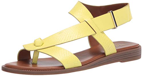 Image of Franco Sarto Womens Glenni Ankle Strap Flat Sandals