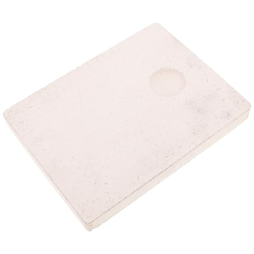 Toddmomy Materiales Refractarios De Cuarzo Banco De Soldadura Suministros Para Hacer Joyas Bloque De Soldadura Para Joyería Ladrillos De Joyería White