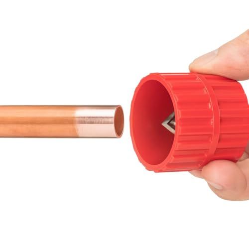 Copper Pipe Cutter 22mm & 15mm, Plastic PVC Pipe Cutter & Copper Pipe Deburring Tool 5pc Bundle | Perfect Plumbing Equipment Set | Suitable for Plumbers 4 Copper Pipe Cutter 22mm & 15mm, Plastic PVC Pipe Cutter & Copper Pipe Deburring Tool 5pc Bundle | Perfect Plumbing Equipment Set | Suitable for Plumbers - Image 4