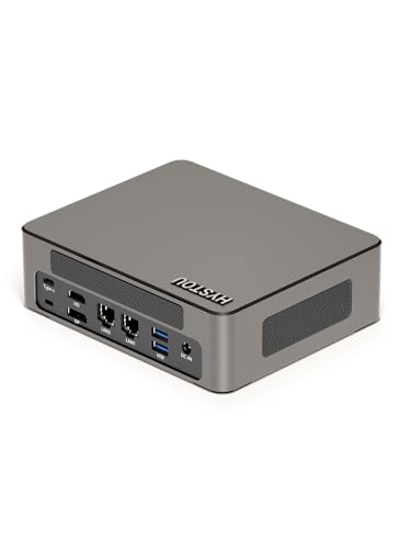 Image of HYSTOU Mini PC I7 Computer: Core I7 1360P 32GB Ram DDR5 512GB NVMe SSD Win 11 Pro Mini Gaming PC for Home Server Business