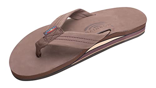 Rainbow Sandals Men's Double Layer Leather w/Arch Support