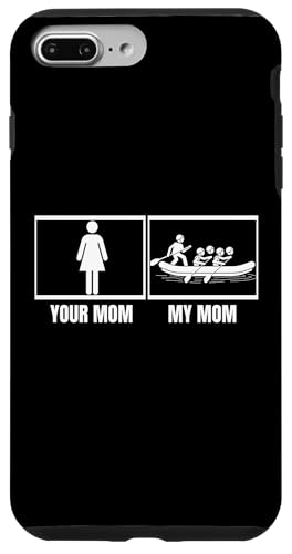 �������`�[�� Your Mom My Mom Daughter �ʔ��� �z���C�g�E�H�[�^�[ ���t�e�B���O �X�}�z�P�[�X iPhone 7 Plus/8 Plus �p