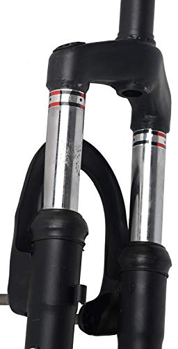 Image of Steel Bicycle Fork with Suspension Threadless for 26 inch (Black)