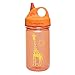 Produktbild Nalgene Uni Trink und Kunststoff Flasche Everyday Grip-n-Gulp Trinkflasche, Orange, Giraffe, 0.35 Liter