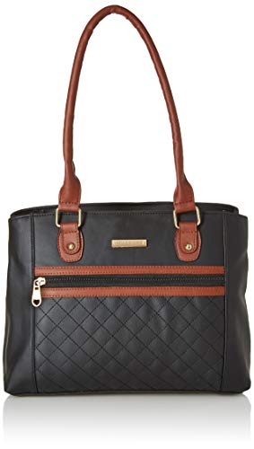 Nelle Harper Womens Shoulder Bag (Black) (B07RZL64CD) Amazon Price History, Amazon Price Tracker
