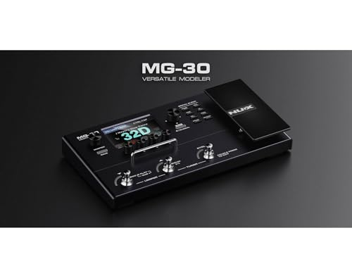 Image of NuX MG-30 Multi-Effects Modeler Pedal, Black