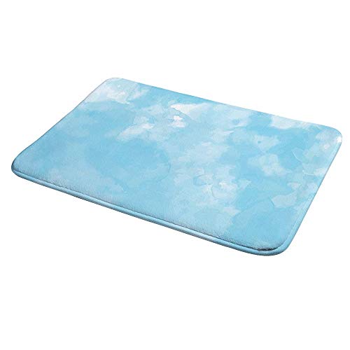 Tapis de bain absorbant et lavable en machine à mémoire de forme