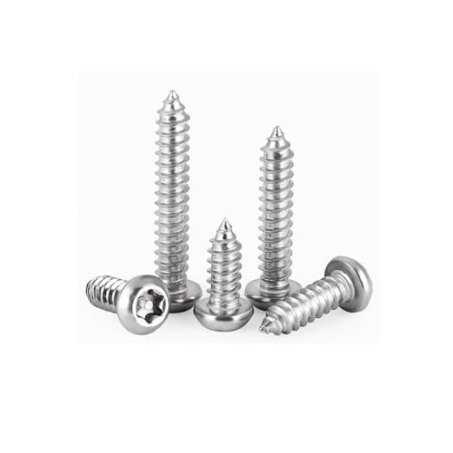 5�`50�� ST2 2.3 2.6 M3 M3.5 M4 M5 M6 304 �X�e�����X�X�`�[�� 6���[�u�p���ۓ� �Z�L�����e�B�Z���t�^�b�s���O�؃l�W(10mm,5pcs M6)