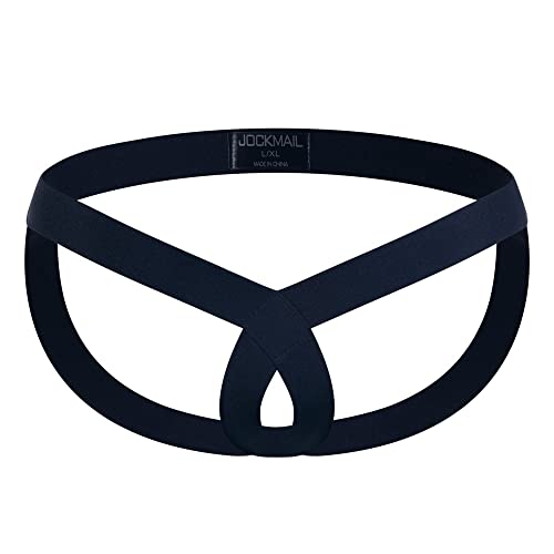JOCKMAIL Stretch Fashion Jockstraps Seamless Men's Underwear Thong G-string Male Athletic Supporters for Men