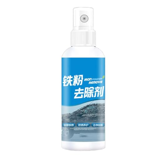 サビ除去剤 中性 鉄粉除去剤 100ml 強力 中性 操作簡単 強力 中性 操作簡単 手にやさしい 処理面を傷めない 中性サビ除去剤鉄粉除去剤 鉄粉 除去剤 ホイール 洗車 鉄粉除去剤 車 ボディ (1個)