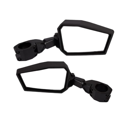 Rétroviseur Guidon Vibrations Réduites pour Quad RZR 570 800 900 Fixation 1.75 Pouces