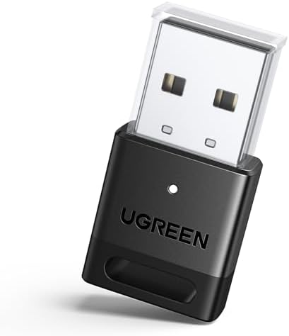 UGREEN USB Bluetooth 5.4 Adapter for PC Windows 11 10 8.1 Dongle Receiver