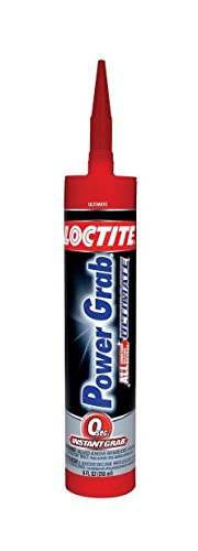 Loctite 1989550 9-Ounce Power Grab Ultimate Construction Adhesive, White