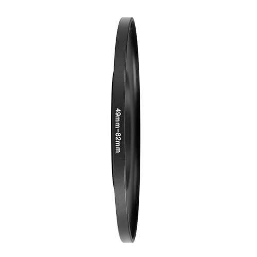Image of 49-82mm Step-Up Ring Adapter, 49mm to 82mm Step Up Filter Ring for 49mm Lens Install 82mm ND CPL UV Camera Lens Filter(49mm-82mm)