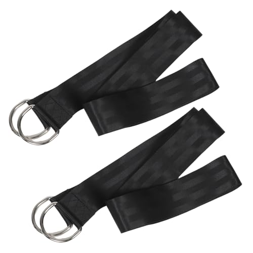 Mipcase 1 Set Adjustable Tree Swing Straps Kit for Durable Hanging Straps with Hooks for Outdoor Hammock Swing Easy Installation Double Reinforced for Enhanced Reliability