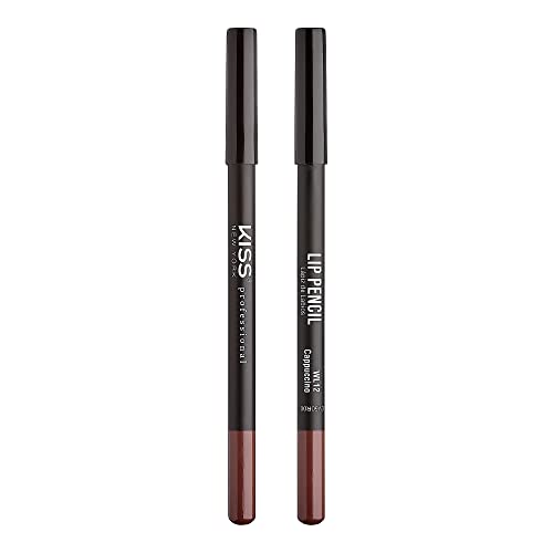 Image of Kiss New York Professional Slim Long-Wear Lip Liner Pencil, Matte Finish