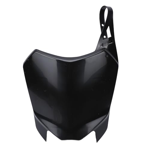 Aramox Plaque Avant de Numéro de Vélo de saleté, Remplacement de Plaque D'immatriculation Avant de Vélo électrique Imperméabilisant ABS pour CRF110F...