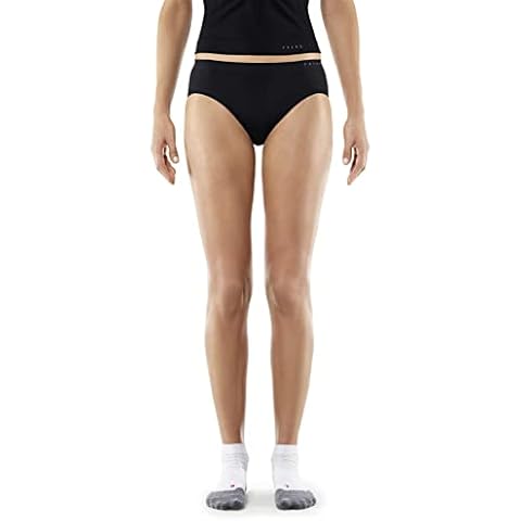 FALKE Damen Hipster Cool, Funktionsgarn, 1 Stück, Schwarz (Black 3000), L Cover