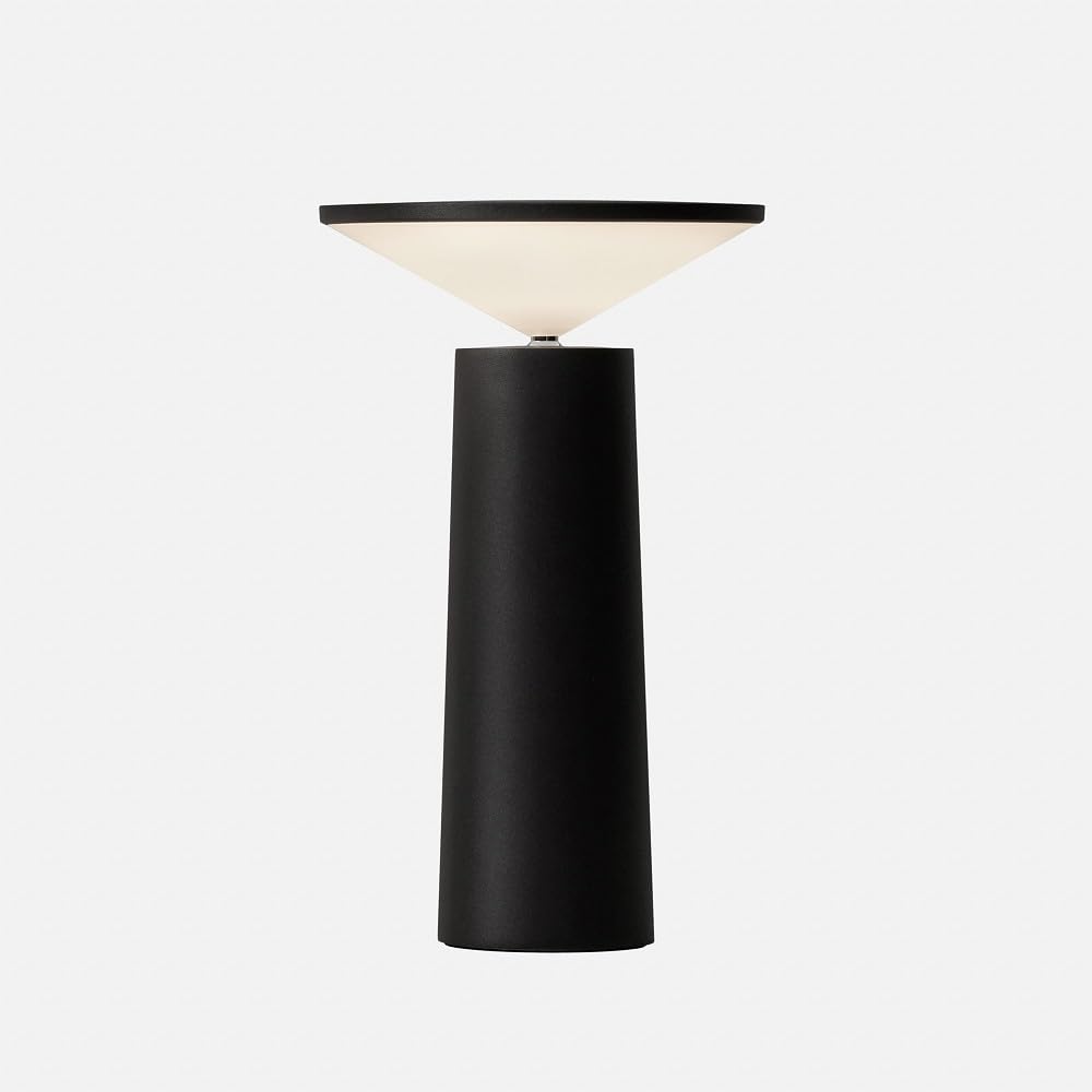 Lampe à poser Cocktail LED 3W noire design pour table - 6