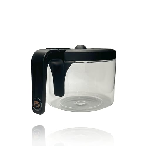 Replacement for KEURIG K-DUO Essentials 5000 & 5500 12 Cups Glass Coffee Carafe (not Fit K-Duo 5100 Model), Fit with Keuirg coffee pot replacement