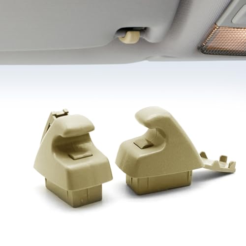 KUQUTIDY 2PCS Sun Visor Clips for Cars, Sun Visor Support Retainer Clip, Sunvisor Hook Bracket...