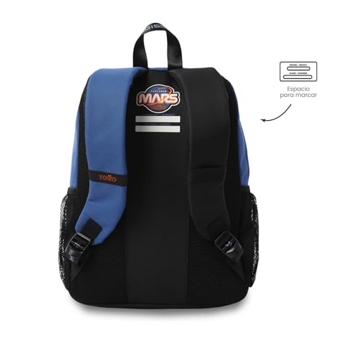 Mochila escolar mediana de 18L TOTTO resistente para proteger libros y material escolar 4