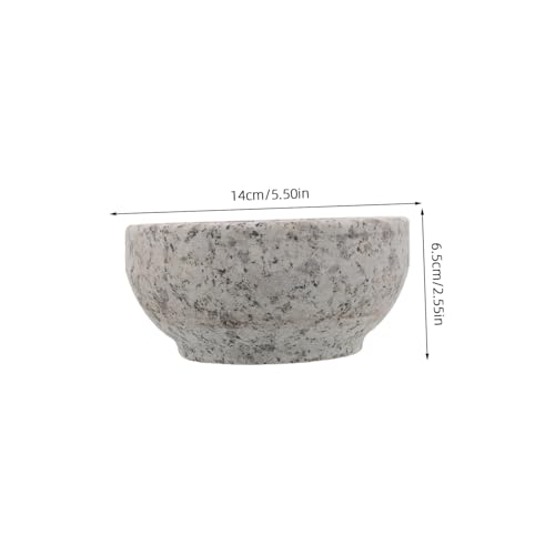 Bol en pierre sculptée de 400 ml, objet d'autel authentique - 3