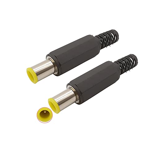 バレルコネクタ 1.3mmピン6.5×4.4mmのDCパワーオスプラグコネクタ6.5 * 4.4mm DCプラグ充電器DIY修理ジャックオーディオアダプター