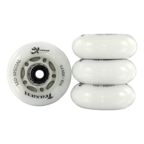 Jogo de Rodas Traxart LED X-Light 64mm/83A FA-460