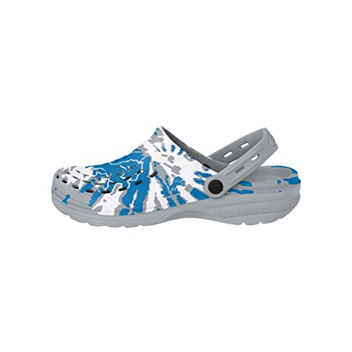 Image of FOCO Mens NFL Team Logo Tie-dye Garden Water Sandals Shoes Slipper Clogs with Strap